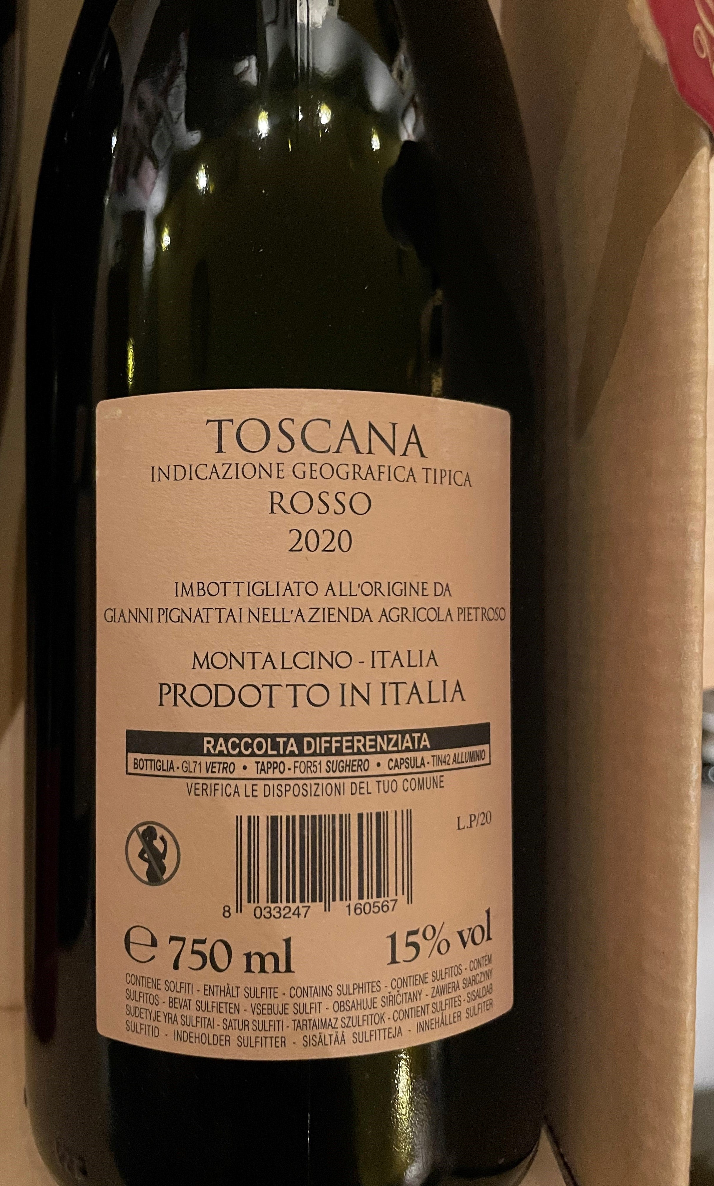 Pietroso 2021 IGT Tuscany Pietroso Montalcino