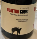 Quattro Cuori IGP Paestum Aglianico 2019 MAGNUM San Salvatore