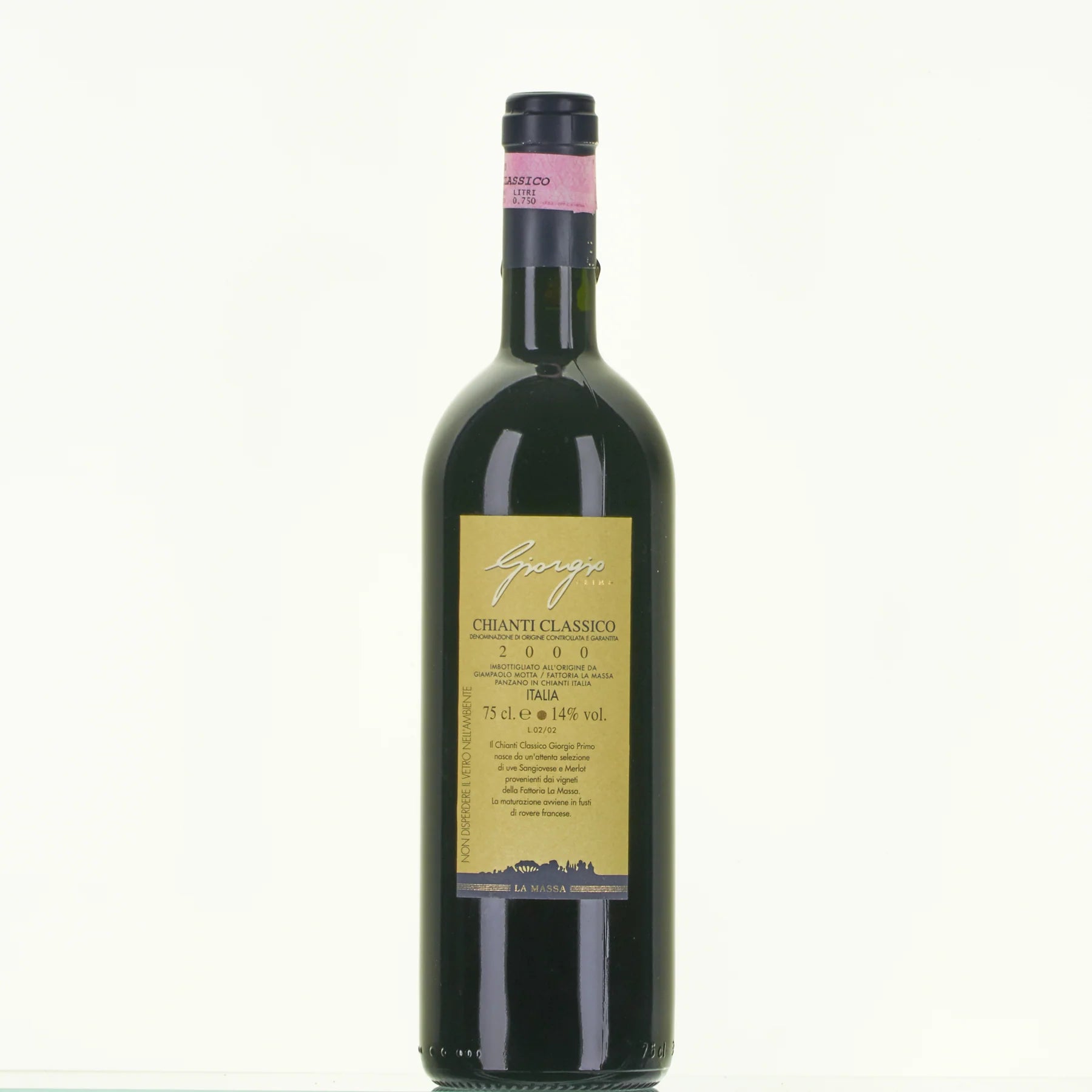 Giorgio Primo 2000 Chianti Classico docg Fattoria la Massa