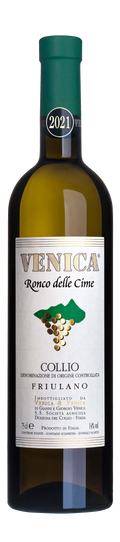Ronco Delle Cime Friulano 2023 DOC Collio Venica y Venica