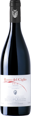 Aglianico Cilento DOP BIO Rosso del Ciglio 2018  Primalaterra Azienda Agricola Salvatore Magnoni