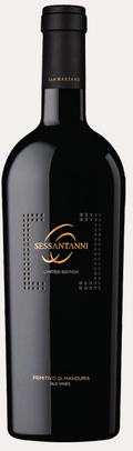 Sessantanni 2019 Edición Limitada Primitivo di Manduria DOP Cantine San Marzano