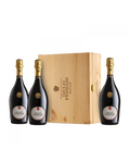 Giulio Ferrari Extra Brut Reserva del Fundador 2010 Trento DOC CAJA de madera de 3 - Ferrari