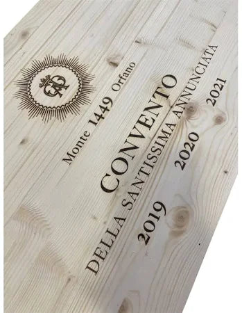 Cassa Convento della Santissima Annunciata Bellavista - Verticale 2019-2020-2021 (Cassa legno) 6 Bottiglie