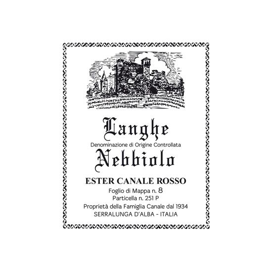 Langhe DOC Nebbiolo Ester Canale rosso 2018, 2 image